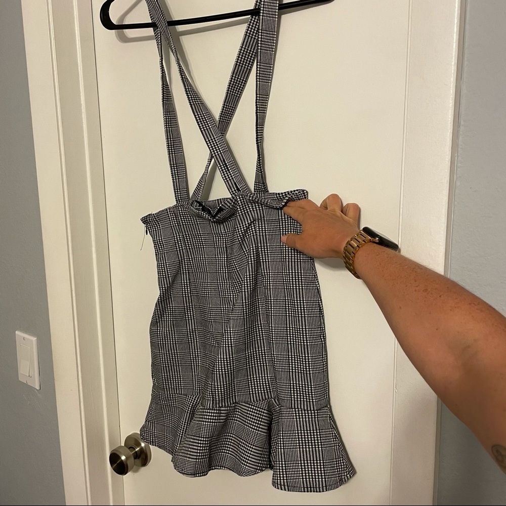 Plaid Skirt Jumper
